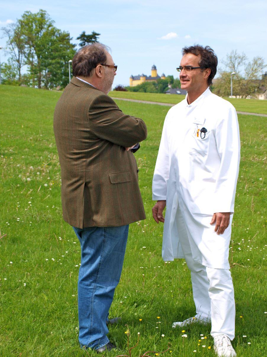 Oliver Käs (rechts)