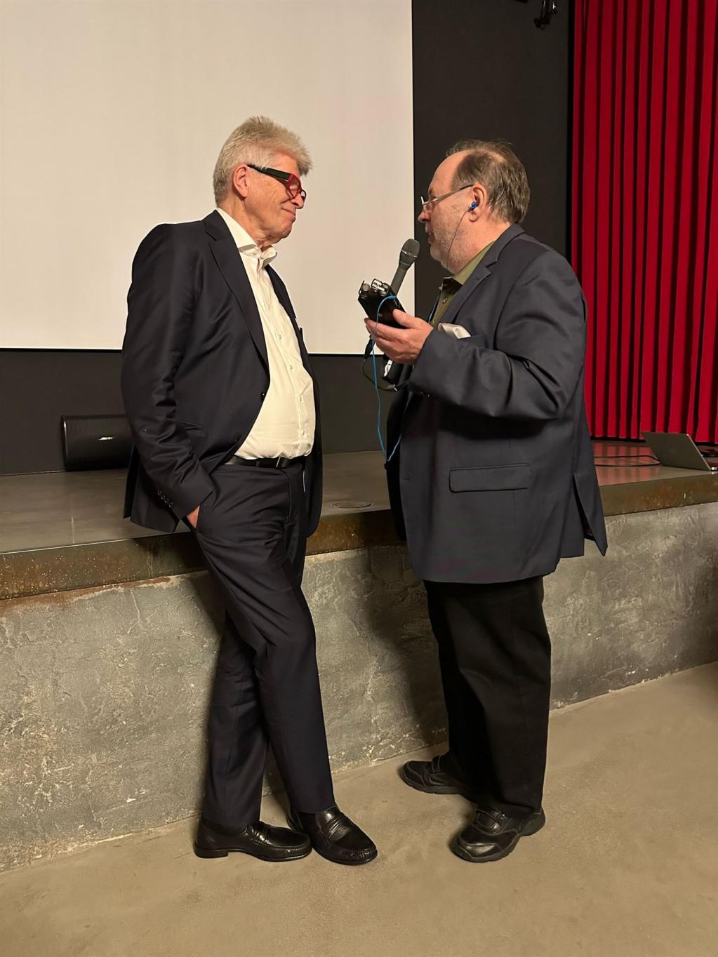 Michael Weyland im Kurzinterview mit Prof. Dr. Friedhelm Loh, Gründer und Eigentümer des Automuseums The Loh Collection